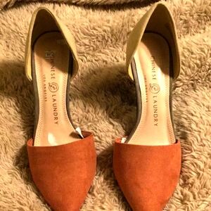 SZ 5.5M Chinese Laundry Suede - 4” NEW